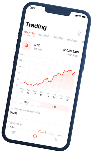 Cristal Essorange interface de plateforme de trading automatisé de cryptomonnaies